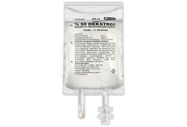 POLIFLEKS %50 DEKSTROZ SUDAKI SOLUSYONU 100 ML(PVC TORBA)SETLI ambalajı, solüsyon formunda parenteral solusyon içerir. Üretici: POLİFARMA İLAÇ SAN. VE TİC. A.Ş.