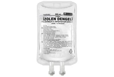 POLIFLEKS IZOLEN DEN.ELEK.500 ML SOL. SETLI kutusu. Etkin maddesi serum. Üretici: POLİFARMA İLAÇ SAN. VE TİC. A.Ş.
