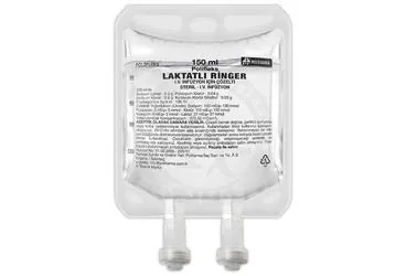 POLIFLEKS LAKTATLI RINGER SOLUSYONU 150 ML (PVC TORBA) SETLI (parenteral solusyon) ambalajı, solüsyon. Üretici: POLİFARMA İLAÇ SAN. VE TİC. A.Ş.