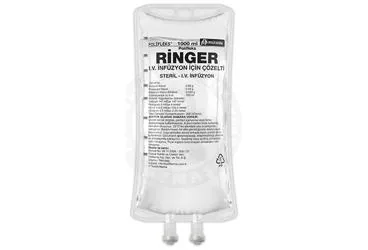 POLIFLEKS RINGER SOLUSYONU 1000 ML (PVC) SETLI (sodyum klorur + kalsiyum klorur dihidrat + potasyum klorur) kutusu, solüsyon. Üretici: POLİFARMA İLAÇ SAN. VE TİC. A.Ş.