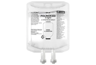 POLINOKSID 2 MG/ML IV INFUZYON ICIN COZELTI (linezolid) kutusu, çözelti. Üretici: POLİFARMA İLAÇ SAN. VE TİC. A.Ş.