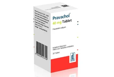 PRAVACHOL 40 MG 30 TABLET ürün ambalajı, tablet formunda pravastatin sodyum içerir. Üretici: DEVA HOLDİNG ANONİM ŞİRKETİ.