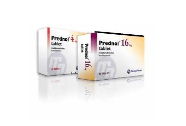 PREDNOL 16 MG 20 TABLET ambalajı, tablet formunda prednizolon içerir. Üretici: GENSENTA İLAÇ SANAYİ VE TİCARET ANONİM ŞİRKETİ.