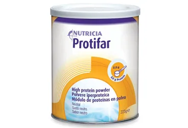 Protein+karbonhidrat+yag+mineral+diyet lifleri içeren PROTIFAR 225 G ambalajı. Üretici: NUMIL GIDA ÜRÜNLERİ SANAYİ VE TİCARET A.Ş.