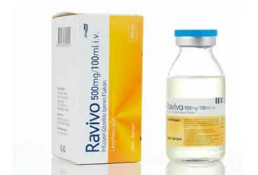 RAVIVO 500 MG/100 ML IV INFUZYON COZELTI ICEREN FLAKON (levofloksasin) kutusu, çözelti. Üretici: DROGSAN İLAÇLARI SAN. VE TİC. A.Ş.