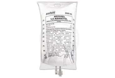 REZOSEL %5 MANNITOL IRRIGASYON SOLUSYONU 3000 ML SETLI kutu fotoğrafı. Mannitol içeren solüsyon. Üretici: OSEL İLAÇ SANAYİ VE TİCARET ANONİM ŞİRKETİ.