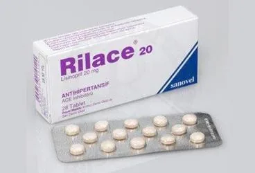 RILACE 20 MG 28 TABLET ambalajı, tablet formunda lisinopril içerir. Üretici: SANOVEL İLAÇ SANAYİ VE TİCARET ANONİM ŞİRKETİ.