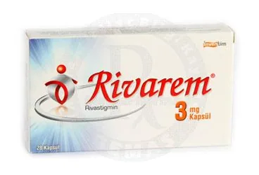 RIVAREM 3 MG 28 KAPSUL (rivastigmin) kutusu, kapsül. Üretici: NEUTEC İLAÇ SANAYİ TİCARET ANONİM ŞİRKETİ.