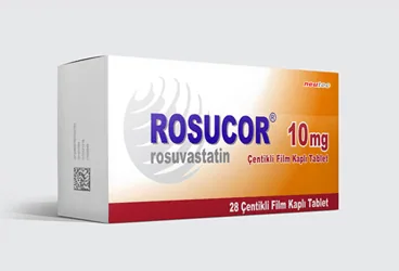 ROSUCOR 10 MG 28 FİLM TABLET ürün ambalajı, film kaplı tablet formunda rosuvastatin içerir. Üretici: CELTİS İLAÇ SANAYİ VE TİCARET ANONİM ŞİRKETİ.