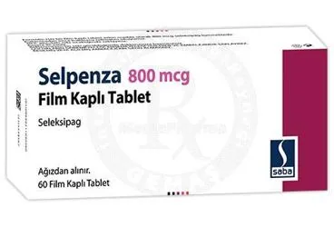SELPENZA 800 MCG FILM KAPLI TABLET (60 ADET) (seleksipag) ambalajı, film kaplı tablet. Üretici: SABA İLAÇ SANAYİİ VE TİCARET ANONİM ŞİRKETİ.