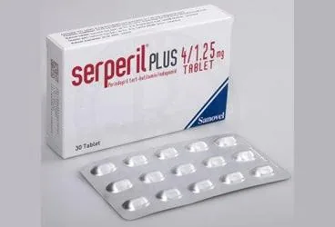SERPERIL PLUS 4/1,25 30 TABLET ürün ambalajı, tablet formunda perindopril + indapamid içerir. Üretici: SANOVEL İLAÇ SANAYİ VE TİCARET ANONİM ŞİRKETİ.