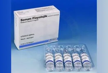 SERUM FIZYOLOJIK IZOTONIK %0,9 ENJEKSIYONLUK COZELTI, 5 ML kutu fotoğrafı, çözelti formunda sodyum klorur içerir. Üretici: ADEKA İLAÇ SANAYİ VE TİCARET A.Ş.