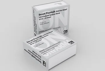 SERUM FIZYOLOJIK ONFARMA 10 ML 10 AMPUL (sodyum klorur) ürün ambalajı, ampul. Üretici: ONFARMA İLAÇ SANAYİ LİMİTED ŞİRKETİ.