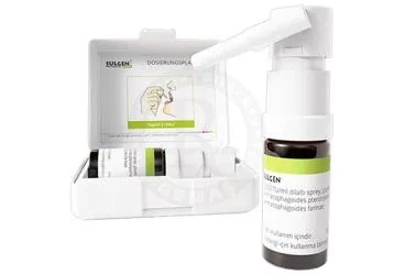 SULGEN 30000 TU/ML DILALTI SPREY, COZELTI (AKARLAR) (allerjen ekstratı) ürün ambalajı, çözelti. Üretici: ROXALL MEDİCİNE İLAÇ İTHALAT İHRACAT SANAYİ VE TİCARET LİMİTED ŞİRKETİ.