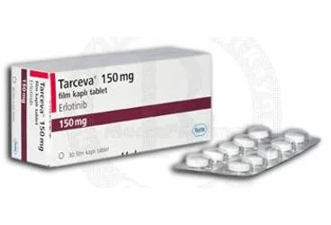 TARCEVA ROCHE 150 MG 30 FİLM KAPLI TABLET (erlotinib) ürün ambalajı, film kaplı tablet. Üretici: ROCHE MÜSTAHZARLARI SANAYİ ANONİM ŞİRKETİ.