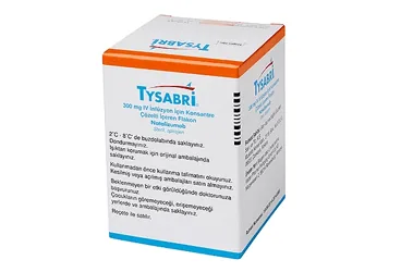 TYSABRI 300 MG I.V. INFUZYON ICIN KONSANTRE COZELTI ICEREN 1 FLAKON (natalizumab) kutusu, çözelti. Üretici: GEN İLAÇ VE SAĞLIK ÜRÜNLERİ SAN.VE TİC. A.Ş.