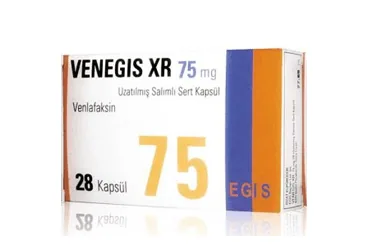 VENEGIS XR 75 MG UZATILMIS SALIMLI 28 SERT KAPSUL (venlafaksin hcl) kutusu, kapsül. Üretici: FARMA-TEK İLAÇ SANAYİ VE TİCARET A.Ş.