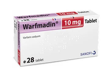 WARFMADIN 10 MG TABLET (28 TABLET) (varfarin sodyum) kutu fotoğrafı, tablet. Üretici: SANOFİ İLAÇ SANAYİ ve TİC. A.Ş.