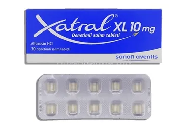 XATRAL XL 10 MG 30 TABLET ambalajı, tablet formunda alfuzosin hcl içerir. Üretici: SANOFİ SAĞLIK ÜRÜNLERİ LTD. ŞTİ.