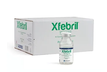 XFEBRIL 10 MG/ML IV INFUZYON ICIN KONSANTRE COZ. ICEREN 12 FLAKON (parasetamol) ürün ambalajı, flakon. Üretici: CENTURİON İLAÇ SANAYİ VE TİCARET ANONİM ŞİRKETİ.