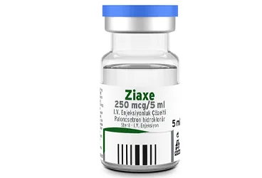 ZIAXE 250 MCG/5 ML IV ENJEKSIYON ICIN COZELTI ICEREN 5 ML 1 FLAKON kutusu. Palonosetron içeren çözelti. Üretici: POLİFARMA İLAÇ SAN. VE TİC. A.Ş.