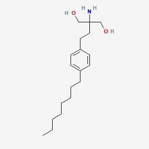 fingolimod etkin maddesinin kimyasal yapı formülü (fingolimod)
