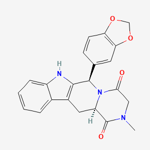 tadalafil etkin maddesinin kimyasal yapı formülü (tadalafil)