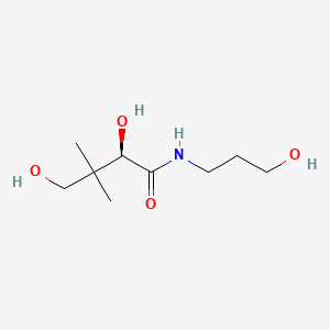 dekspantenol etkin maddesinin kimyasal yapı formülü (dexpantenol)