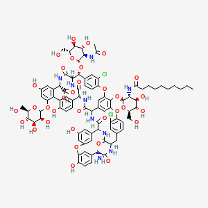 teikoplanin etkin maddesinin kimyasal yapı formülü (teicoplanin)
