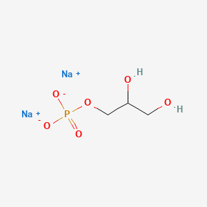 sodium glycerophosphate etkin maddesinin kimyasal yapı formülü (sodium glycerophosphate)