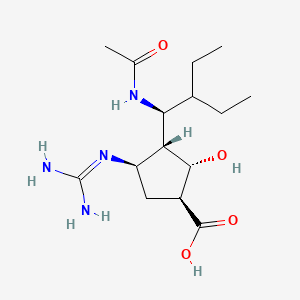 peramivir etkin maddesinin kimyasal yapı formülü (peramivir)