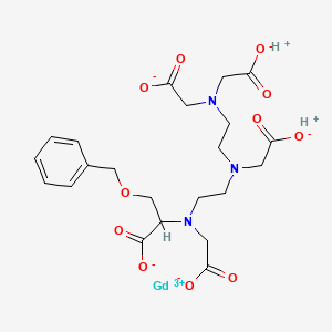 gadobenic acid etkin maddesinin kimyasal yapı formülü (gadobenic acid)