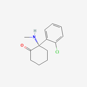 esketamine etkin maddesinin kimyasal yapı formülü (esketamine)