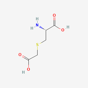 carbocisteine etkin maddesinin kimyasal yapı formülü (carbocisteine)