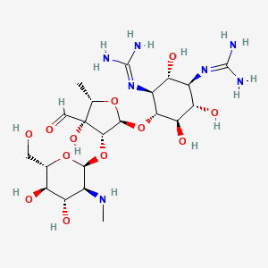 streptomisin sülfat etkin maddesinin kimyasal yapı formülü (streptomycin)