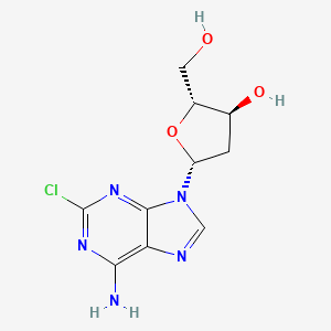 kladribin etkin maddesinin kimyasal yapı formülü (cladribine)