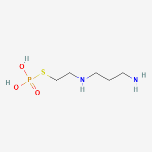 amifostin etkin maddesinin kimyasal yapı formülü (amifostine)