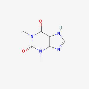 theophylline etkin maddesinin kimyasal yapı formülü (theophylline)