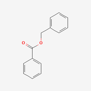 benzil benzoat etkin maddesinin kimyasal yapı formülü (benzyl benzoate)