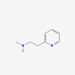 betahistine etkin maddesinin kimyasal yapı formülü (betahistine)