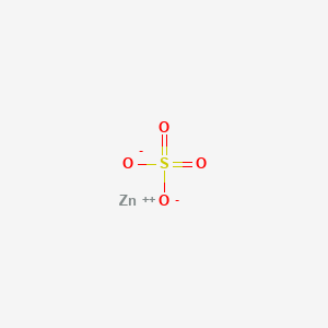 çinko sülfat etkin maddesinin kimyasal yapı formülü (zinc sulfate)
