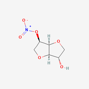 isosorbide mononitrate etkin maddesinin kimyasal yapı formülü (isosorbide mononitrate)
