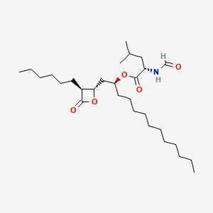 orlistat etkin maddesinin kimyasal yapı formülü (orlistat)