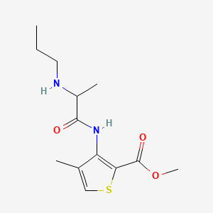 artikain + epinefrin etkin maddesinin kimyasal yapı formülü (articain)