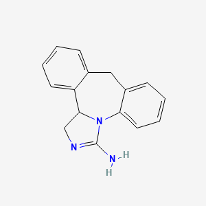 epinastin hidroklorür etkin maddesinin kimyasal yapı formülü (epinastin)