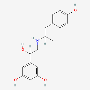 fenoterol etkin maddesinin kimyasal yapı formülü (fenoterol)