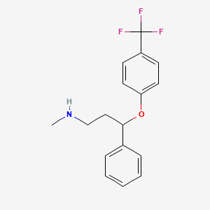 fluoxetine etkin maddesinin kimyasal yapı formülü (fluoxetine)