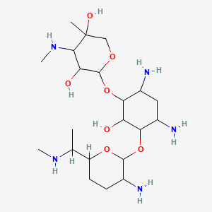 gentamisin etkin maddesinin kimyasal yapı formülü (gentamycin)
