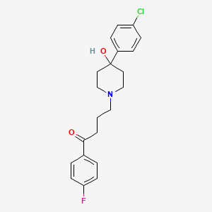 haloperidol etkin maddesinin kimyasal yapı formülü (haloperidol)