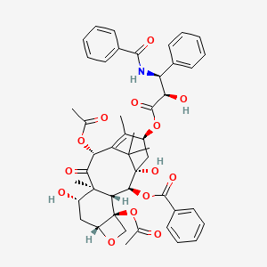 paklitaksel etkin maddesinin kimyasal yapı formülü (paclitaxel)